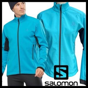 Salomon Reef/Black Agile Softshell Jacket (S)